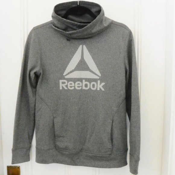 Reebok Tops - Like NEW Reebok Cowl Neck Pullover Sweatshirt, S